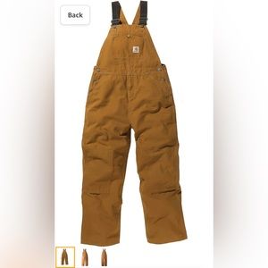 Carhartt bib overalls